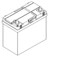 АКБ    60Ah  MAX DRIVE SMF  LIGHT (-/+) EN520  242x175x190