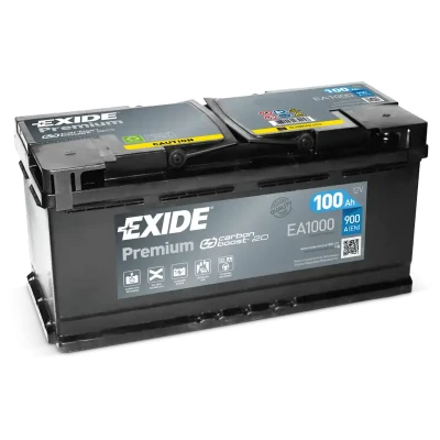 АКБ EXIDE 100Ah (-/+) PREMIUM EN900 353х175х190 EA1000
