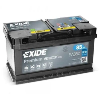 АКБ EXIDE  85Ah (-/+) PREMIUM EN800 315х175х175 низький EA852