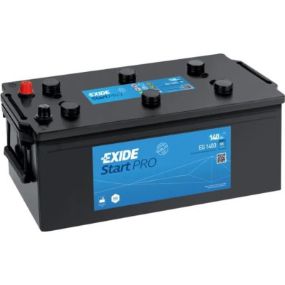 АКБ EXIDE 140Ah (+/-) Start PRO EN800 513х189х223 EG1403