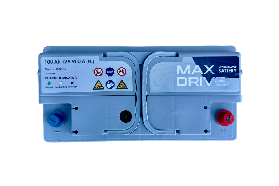 АКБ   100Ah  MAX DRIVE SMF (-/+) EN900   353x175x190