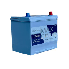 АКБ   65Ah  MAX DRIVE ASIA SMF (-/+)  EN600 D23 230х173х220