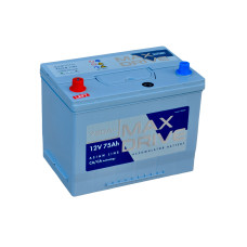 АКБ   75Ah  MAX DRIVE ASIA SMF (+/-) EN720 N50 260x172x218