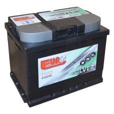 АКБ   62Ah EUROKRAFT  SILVER (-/+) EN600  242x175x190