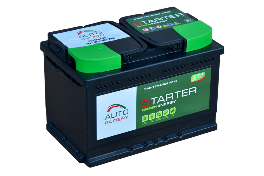 АКБ   75Ah  STARTER GE (-/+) EN700  278x175x190