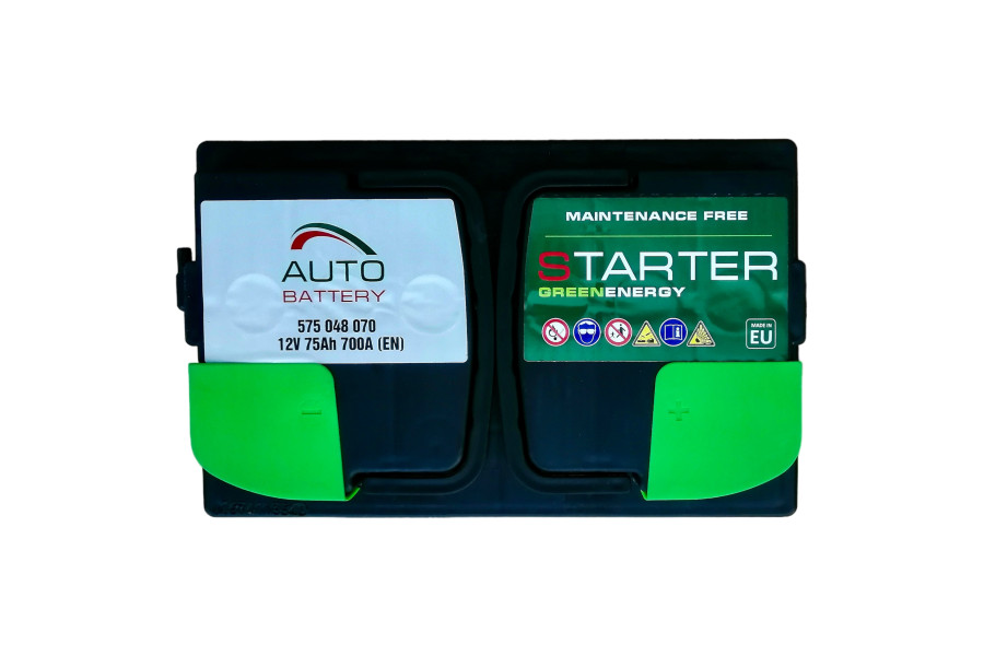 АКБ   75Ah  STARTER GE (-/+) EN700  278x175x190