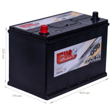 АКБ 100Ah EUROKRAFT GOLD ASIA D31 (+/-) EN800 303x173x220