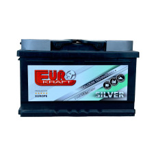 АКБ   77Ah EUROKRAFT  SILVER (-/+) низький EN760  278x175x175