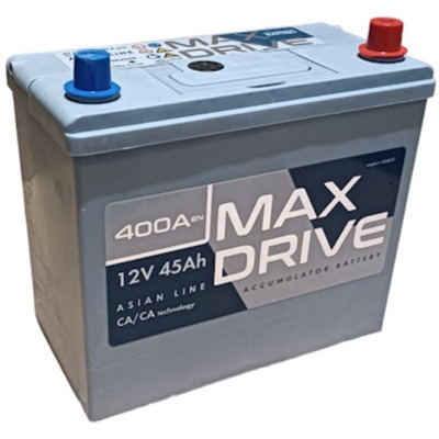АКБ   45Ah  MAX DRIVE ASIA SMF (-/+)  EN400 NS60 236х128х223