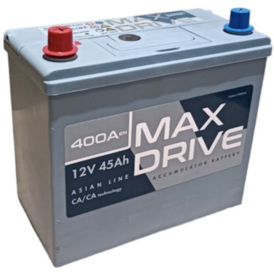 АКБ   45Ah  MAX DRIVE ASIA SMF (+/-)  EN400 NS60 236х128х223