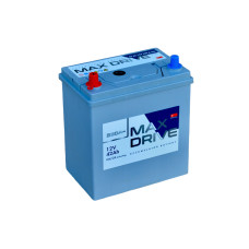 АКБ   42Ah  MAX DRIVE ASIA SMF (+/-)  EN350 B19 186х129х220