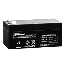 АКБ   3.5Ah LP12 AGM Grom (гермет) 12V (135*67*55)