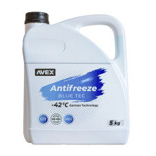 Антифриз AVEX Blue TEC MEG, -42_C G11 кан.  5кг(4,7л)