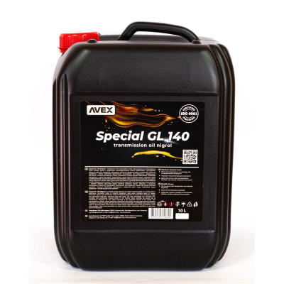 Олива трансмісійна AVEX Special GL140 (Нігрол), каністра 10л