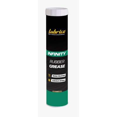 Мастило LUBRICO INFINITY RUBBER GREASE NO: 2, ТУБА, 0,38кг(ящик 12шт) - зелена, кальцієва