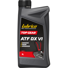 Олива трансмісійна LUBRICO TOP GEAR ATF DX VI, 1л -Dexron VI, MB236.41, Mercon LV, Jaso-1A,(червоне)