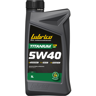 Олива моторна LUBRICO TITANIUM CDX 5W40 DPF, 1л - API SL/CF, ACEA C3