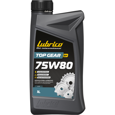 Олива трансмісійна LUBRICO TOP GEAR EP 75W80, 1л - API GL-4,ZF TE-ML01L/02L/08/16K, MAN341Type Z4/Е3