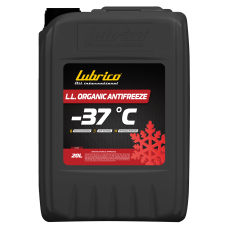 Антифриз LUBRICO LONG LIFE ORGANIC ANTIFREEZE, RED -37, 20л - VW TL774D(G12)/TL774F(G12+)