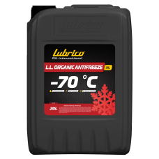 Концентрат антифризу LUBRICO LONG LIFE ORGANIC ANTIFREEZE XL, RED - 70, 20л - G12+