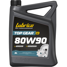 Олива трансмісійна LUBRICO TOP GEAR EP 80W90, 3л - API GL-4