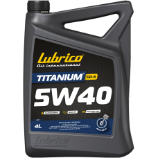 Олива моторна LUBRICO TITANIUM GR-5 5W40, 4л - APISN/CF, ACEA A3/B4, МВ229.3/229.5, VW502.00/505.00
