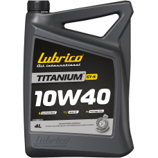 Олива моторна LUBRICO TITANIUM GT-5 10W40, 4л - API SL/CF, ACEA A3/B4, MB 229.1; VW 501.00/505.00
