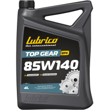 Олива трансмісійна LUBRICO TOP GEAR EPX 85W140, 4л - API GL-5, MIL-L-2105D, MAN 342-M2, Volvo 97310