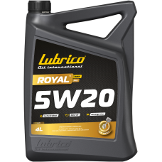 Олива моторна LUBRICO ROYAL OEM FRJ  5W20, 4л - API SN(RC)/CF,ACEA C5, ILSAC GF-5, FORD WSS-M2C948-B