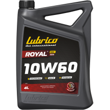 Олива моторна LUBRICO ROYAL OEM RACE 10W60, 4л - API SN/CF, ACEA A3/B3/B4
