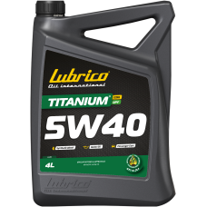 Олива моторна LUBRICO TITANIUM CDX 5W40 DPF, 4л - API SL/CF, ACEA C3