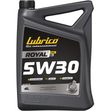 Олива моторна LUBRICO ROYAL OEM RN 5W30 DPF, 4л - API SN/CF, ACEA C4, Renault RN0720