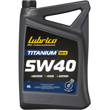 Олива моторна LUBRICO TITANIUM GR-5 5W40, 5л - APISN/CF, ACEA A3/B4, МВ229.3/229.5, VW502.00/505.00