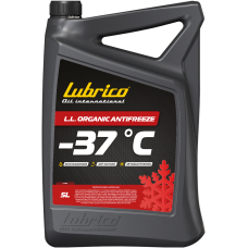 Антифриз LUBRICO LONG LIFE ORGANIC ANTIFREEZE, RED -37, 5л(3шт ящ.) - VW TL774D(G12)/TL774F(G12+)