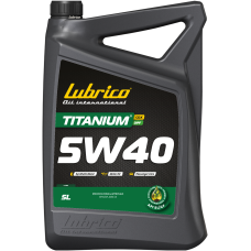 Олива моторна LUBRICO TITANIUM CDX 5W40 DPF, 5л - API SL/CF, ACEA C3