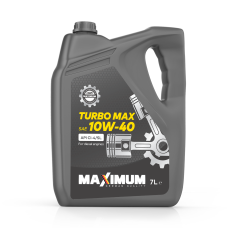 Олива моторна Maximum  Turbo-Max 10W40 CI-4/SL_  7л (ACEA E7; MB 228.3; MAN M 3275-1; Volvo VDS-3)