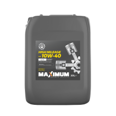 Олива моторна Maximum HIGH MILEAGE 10W40 SL/CF_20л (ACEA A3/B4; MB229.1/229.3; VW502.00/505.00)