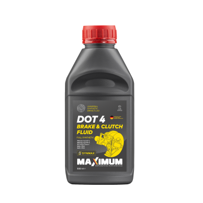 Рідина гальмівна MAXIMUM DOT 4 Braike Fluid_0,5л(DOT 4plus, İSO4925, SAE J1704, J1703, FMVSS116-4)