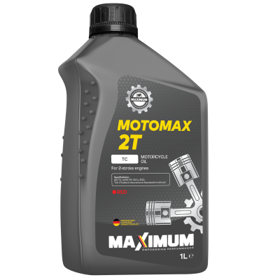 Олива мото. для 2-х тактн. двиг. MAXIMUM MOTOMAX 2T RED_ 1л