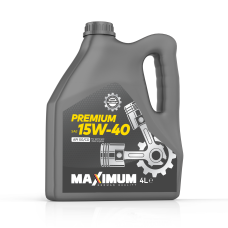 Олива моторна Maximum Premium 15W40 SG/CD_ 4л (ACEA  A3/B4; MB229.1; VW501.01/505.00)