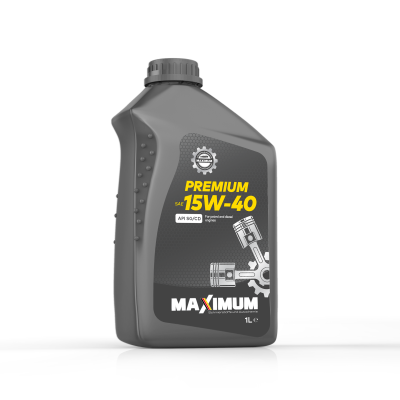 Олива моторна Maximum Premium 15W40 SG/CD_ 1л (ACEA  A3/B4; MB229.1; VW501.01/505.00)