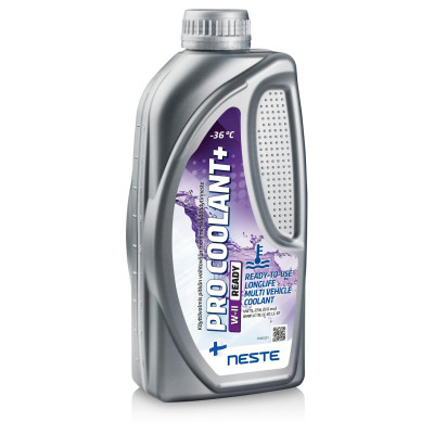 Готовий антифриз (фіолетовий) NESTE Pro+ Coolant W-II Ready_1л, VW TL-774L,J,G (G12 evo, G13, G12++)