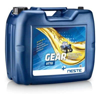 Олива гідротрансмісійна NESTE Gear UTTO_20л (API GL-4, SAE 10W30, Allison C-4, Case MAT 3505)