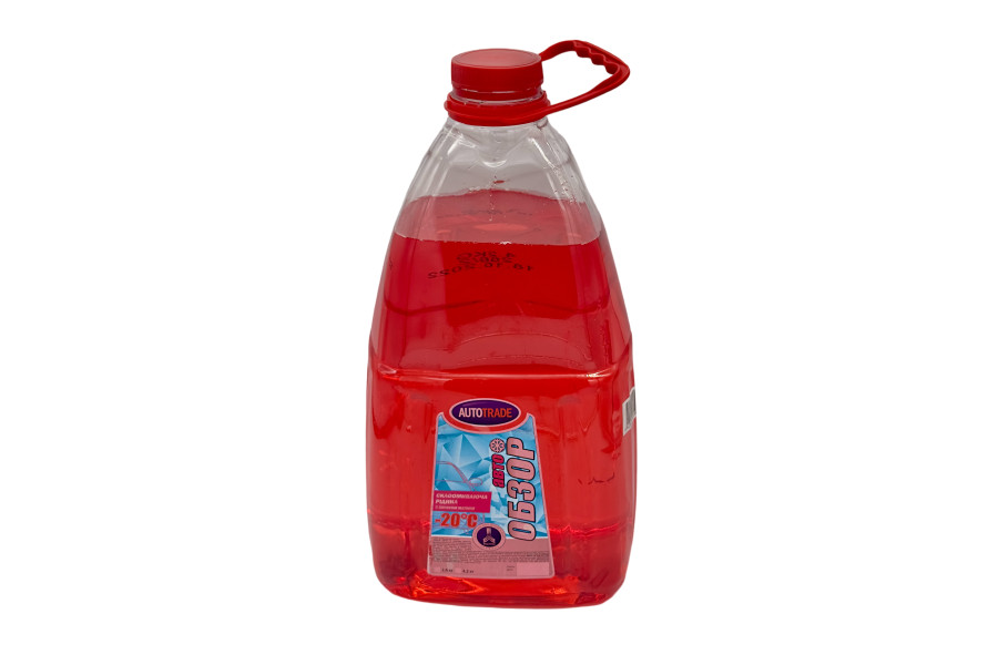 Омивач скла зимовий OBZOR AUTO -20°С (малина) (5л/4,2кг)