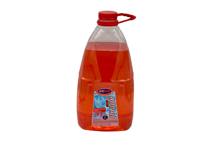 Омивач скла зимовий OBZOR AUTO -20°С (суниця) (5л/4,2кг)