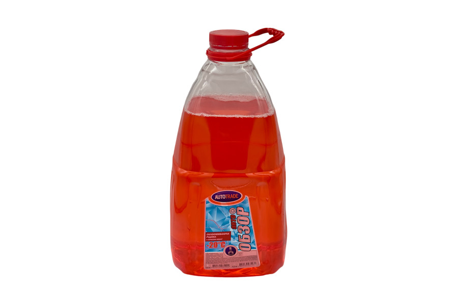 Омивач скла зимовий OBZOR AUTO -20°С (вишня) (5л/4,2кг)
