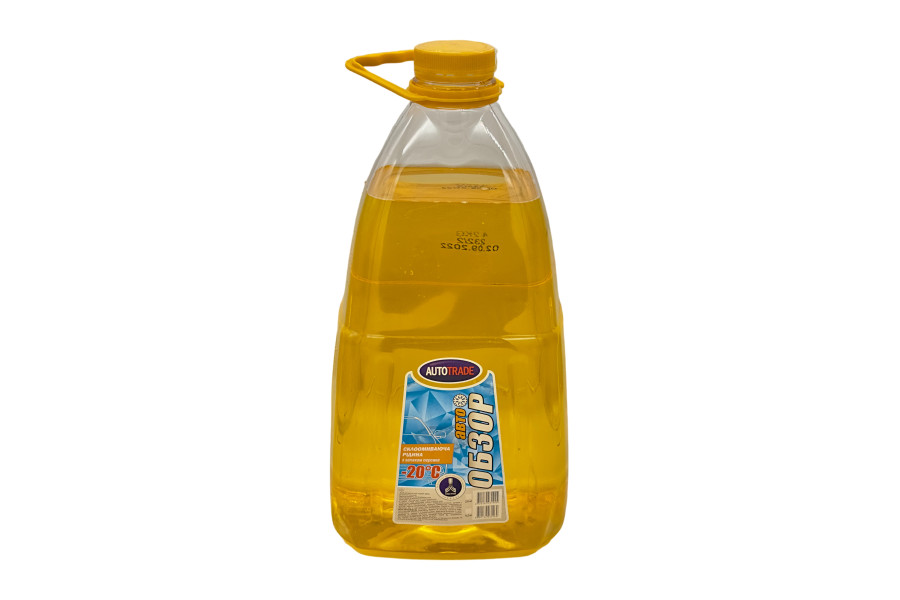 Омивач скла зимовий OBZOR AUTO -20°С (персик) (5л/4,2кг)