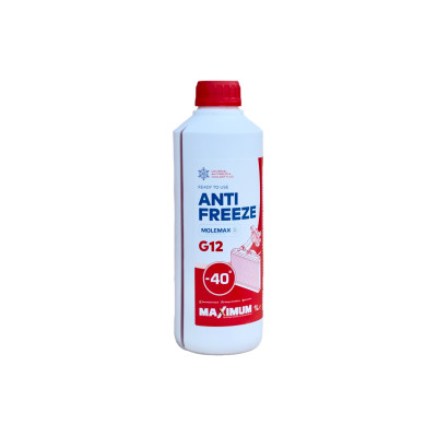 Антифриз MAXIMUM Antifreeze G12 -40°C Red_ 1л