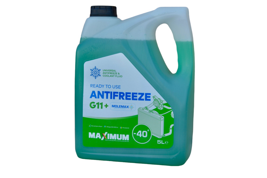 Антифриз MAXIMUM Antifreeze G11 -40°C Green_ 5л