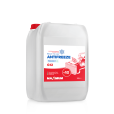 Антифриз MAXIMUM Antifreeze G12 -40°C Red_20л